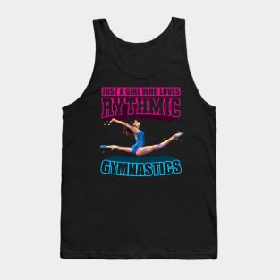 Just a girl who loves rythmic gymnastics rhythm Tank Top